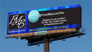 FreedMaxick Twitter billboard