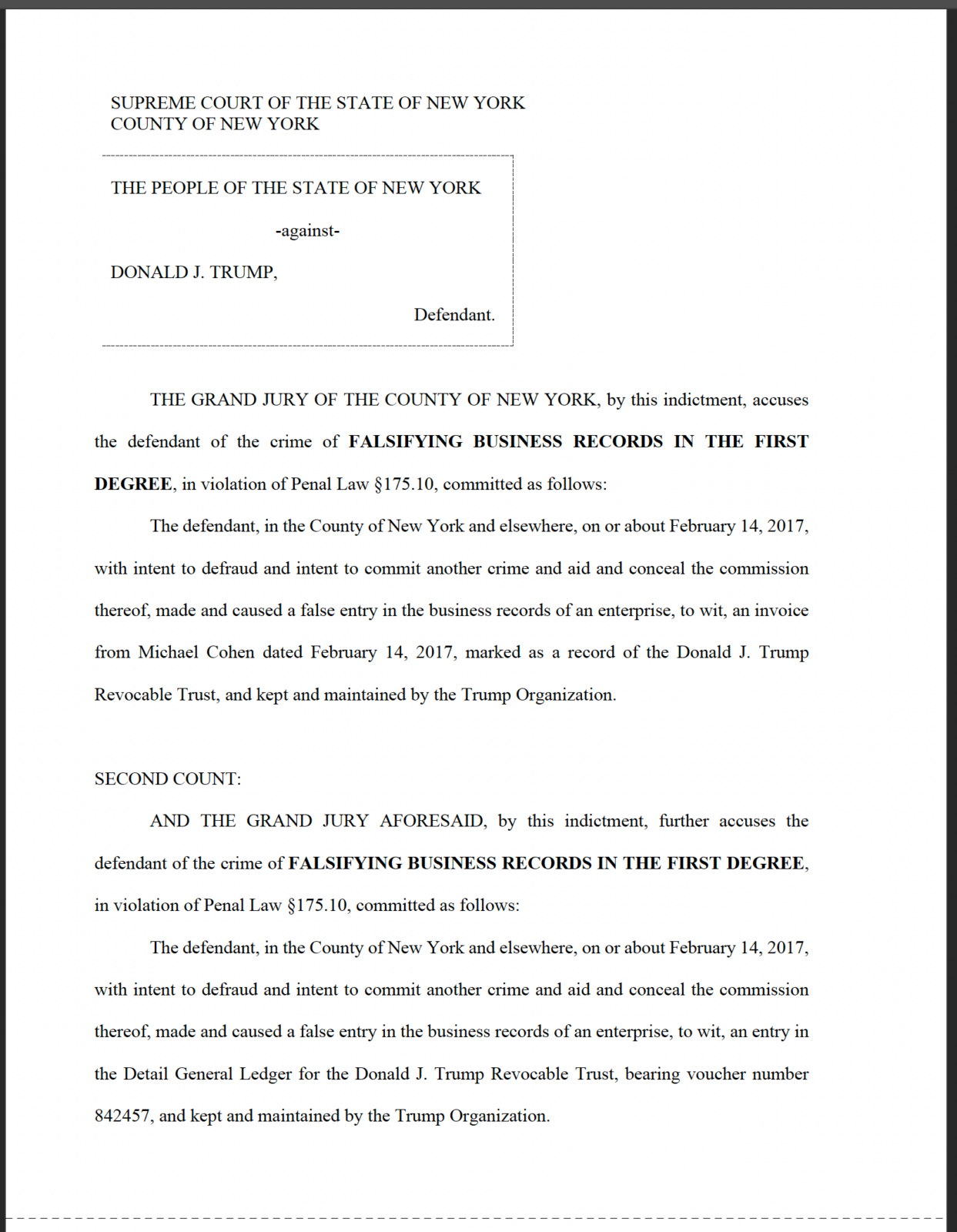 Download the indictment (PDF)